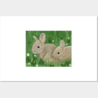 Baby Bunnies Posters and Art